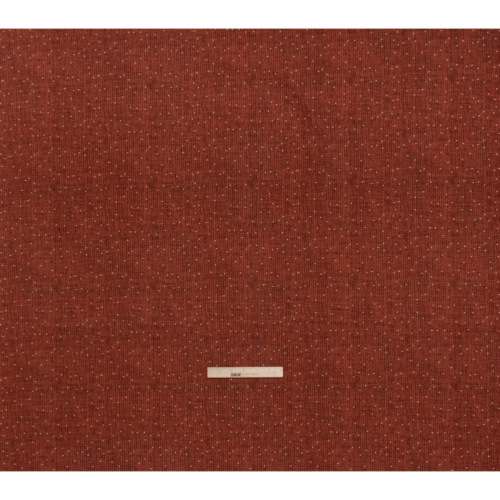 Printed Quilting Cotton by Ghazal Razavi for FIGO Studio - Rust Stripe Dot - Stash Collection - Full - Image 6 of 7 Printed Quilting Cotton by Ghazal Razavi for FIGO Studio - Rust Stripe Dot - Stash Collection - Full - Image 6 of 7