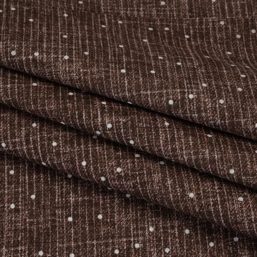 Printed Quilting Cotton by Ghazal Razavi for FIGO Studio - Bark Stripe Dot - Stash Collection - Detail Printed Quilting Cotton by Ghazal Razavi for FIGO Studio - Bark Stripe Dot - Stash Collection - Detail