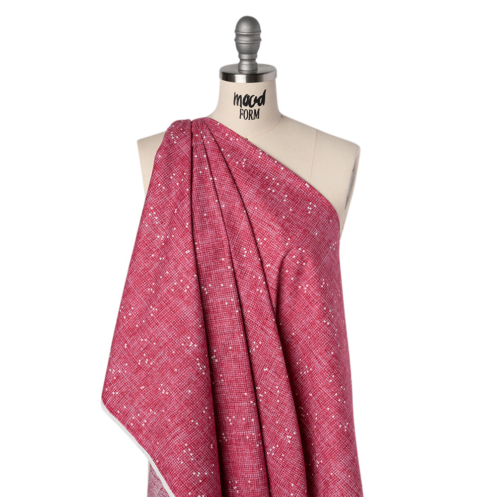 Printed Quilting Cotton by Ghazal Razavi for FIGO Studio - Petal Checks and Stars - Stash Collection - Folded Printed Quilting Cotton by Ghazal Razavi for FIGO Studio - Petal Checks and Stars - Stash Collection - Folded