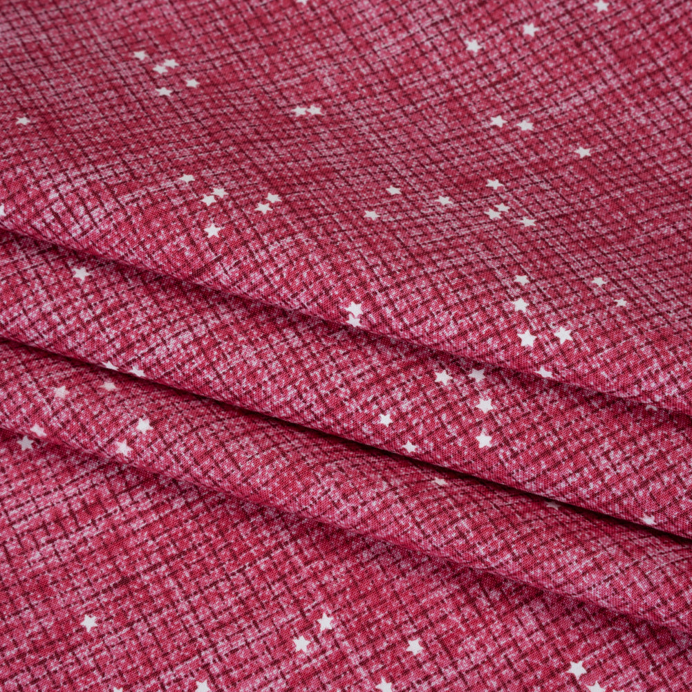 Printed Quilting Cotton by Ghazal Razavi for FIGO Studio - Petal Checks and Stars - Stash Collection - Detail Printed Quilting Cotton by Ghazal Razavi for FIGO Studio - Petal Checks and Stars - Stash Collection - Detail