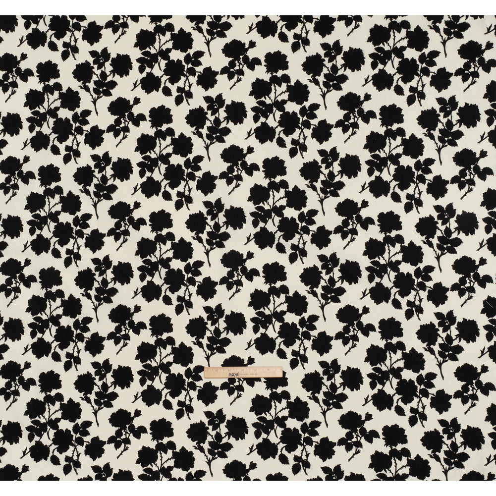 Printed Quilting Cotton by Heather Bailey for FIGO Studio - Midnight Bramble Floral Silhouettes - Pop Sugar Collection - Full - Image 5 of 6 Printed Quilting Cotton by Heather Bailey for FIGO Studio - Midnight Bramble Floral Silhouettes - Pop Sugar Collection - Full - Image 5 of 6