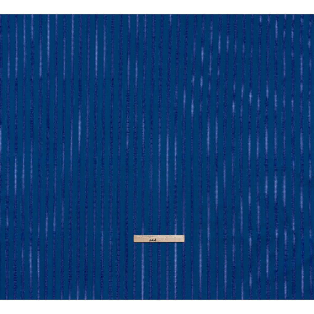Printed Quilting Cotton by Heather Bailey for FIGO Studio - Navy Dot Stripe - Pop Sugar Collection - Full - Image 5 of 6 Printed Quilting Cotton by Heather Bailey for FIGO Studio - Navy Dot Stripe - Pop Sugar Collection - Full - Image 5 of 6