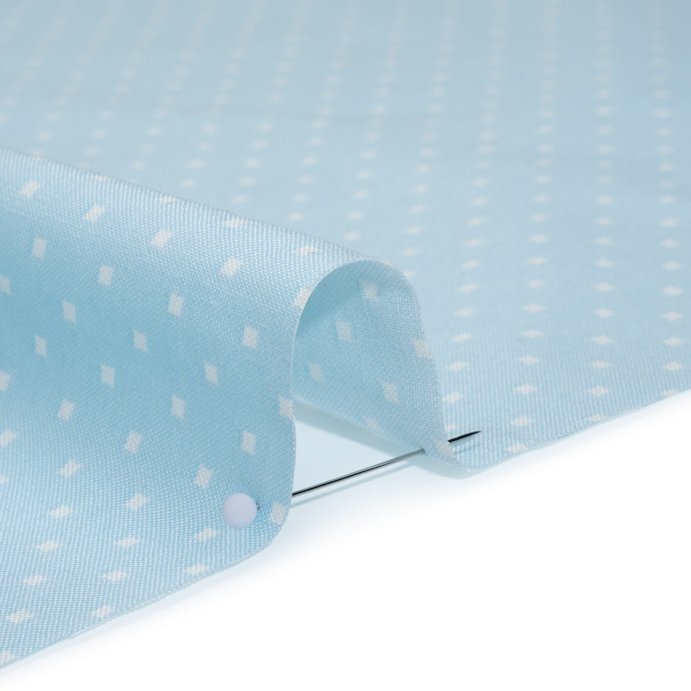 Printed Quilting Cotton by Heather Bailey for FIGO Studio - Sky Lottie Dot Square Polka Dots - Pop Sugar Collection Full Printed Quilting Cotton by Heather Bailey for FIGO Studio - Sky Lottie Dot Square Polka Dots - Pop Sugar Collection Full