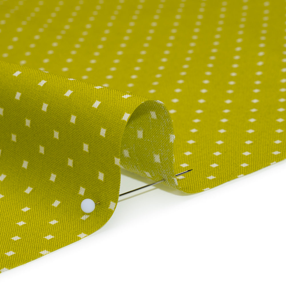 Printed Quilting Cotton by Heather Bailey for FIGO Studio - Chartreuse Lottie Dot Square Polka Dots - Pop Sugar Collection - Full - Image 4 of 6 Printed Quilting Cotton by Heather Bailey for FIGO Studio - Chartreuse Lottie Dot Square Polka Dots - Pop Sugar Collection - Full - Image 4 of 6
