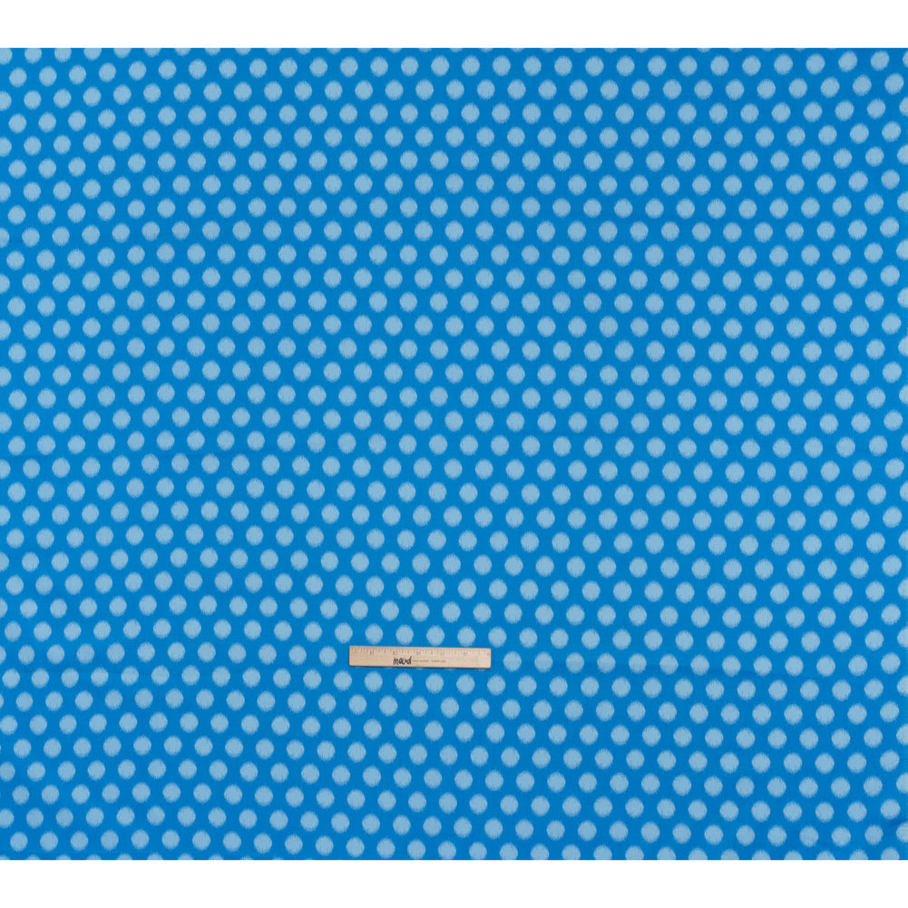 Printed Quilting Cotton by Heather Bailey for FIGO Studio - Blue Top Dot Ikat Polka Dots - Pop Sugar Collection - Full - Image 5 of 6 Printed Quilting Cotton by Heather Bailey for FIGO Studio - Blue Top Dot Ikat Polka Dots - Pop Sugar Collection - Full - Image 5 of 6