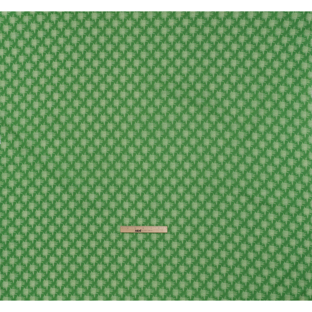 Printed Quilting Cotton by Heather Bailey for FIGO Studio - Jade Woven Grid Lines- Pop Sugar Collection - Full - Image 5 of 6 Printed Quilting Cotton by Heather Bailey for FIGO Studio - Jade Woven Grid Lines- Pop Sugar Collection - Full - Image 5 of 6