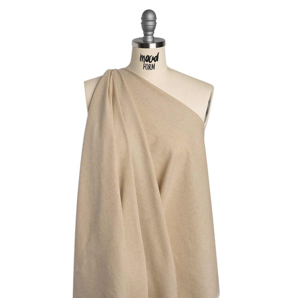 Cotton and Linen Quilting Woven by FIGO Studio - Natural - Tint Collection - Drape Cotton and Linen Quilting Woven by FIGO Studio - Natural - Tint Collection - Drape