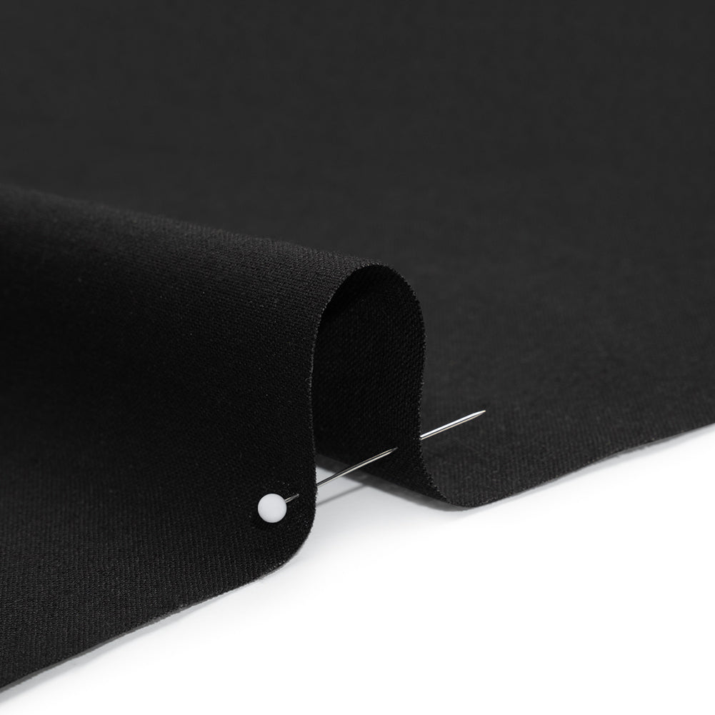 Cotton and Linen Quilting Woven by FIGO Studio - Black - Tint Collection Cotton and Linen Quilting Woven by FIGO Studio - Black - Tint Collection