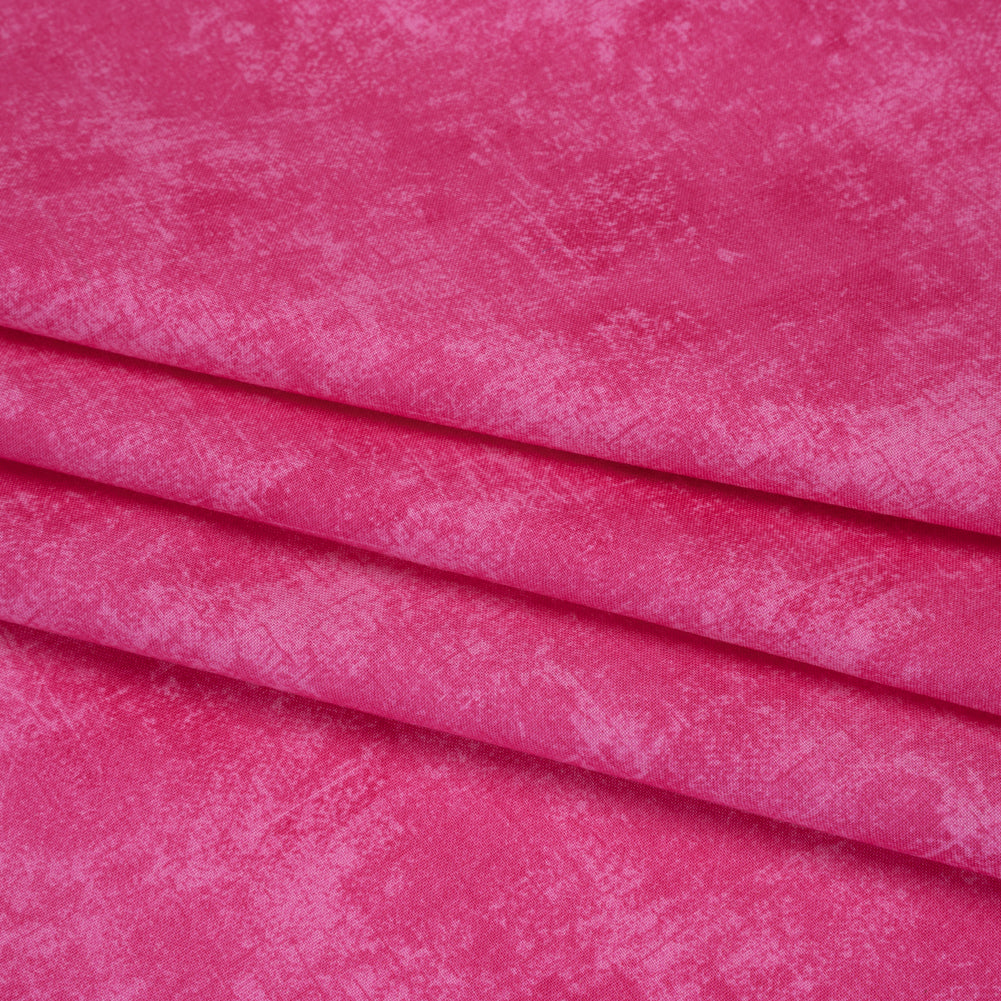 Printed Quilting Cotton by Northcott - Hot Pink Painterly Texture - Canvas Collection Printed Quilting Cotton by Northcott - Hot Pink Painterly Texture - Canvas Collection