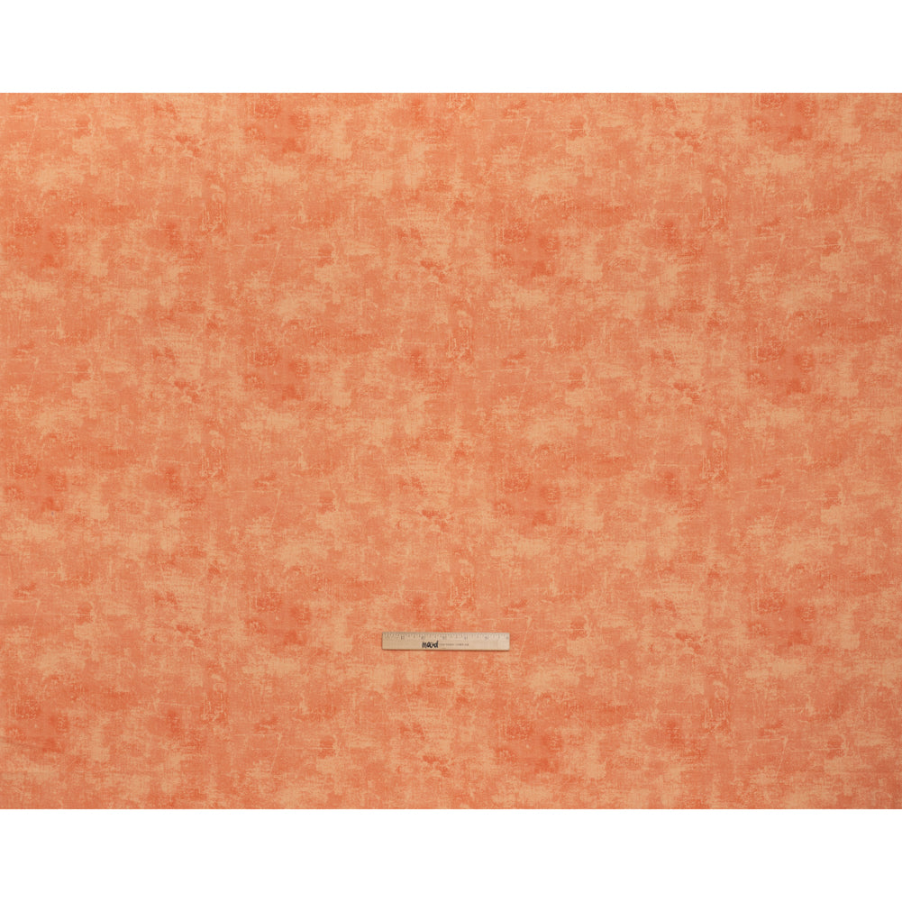 Printed Quilting Cotton by Northcott - Melon Painterly Texture - Canvas Collection Printed Quilting Cotton by Northcott - Melon Painterly Texture - Canvas Collection