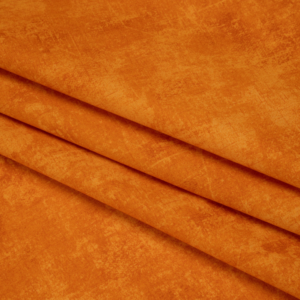 Printed Quilting Cotton by Northcott - Marmalade Painterly Texture - Canvas Collection - Detail Printed Quilting Cotton by Northcott - Marmalade Painterly Texture - Canvas Collection - Detail