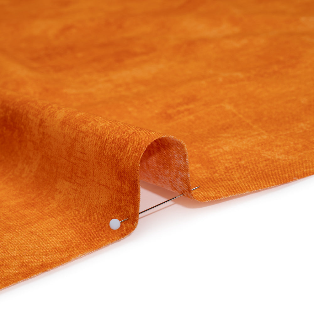 Printed Quilting Cotton by Northcott - Marmalade Painterly Texture - Canvas Collection - Full - Image 3 of 7 Printed Quilting Cotton by Northcott - Marmalade Painterly Texture - Canvas Collection - Full - Image 3 of 7