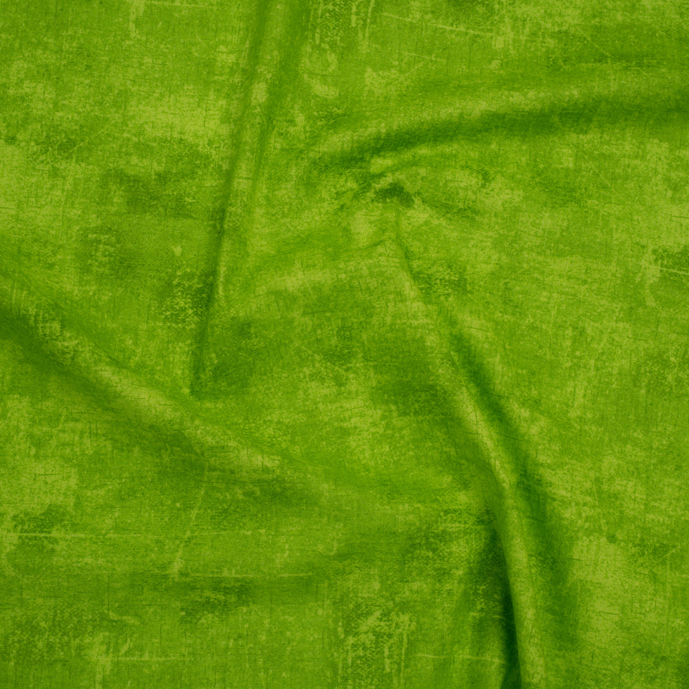 Printed Quilting Cotton by Northcott - Lime Twist Painterly Texture - Canvas Collection Drape Printed Quilting Cotton by Northcott - Lime Twist Painterly Texture - Canvas Collection Drape