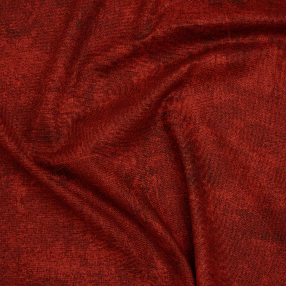 Printed Quilting Cotton by Northcott - Red Barn Painterly Texture - Canvas Collection Drape Printed Quilting Cotton by Northcott - Red Barn Painterly Texture - Canvas Collection Drape