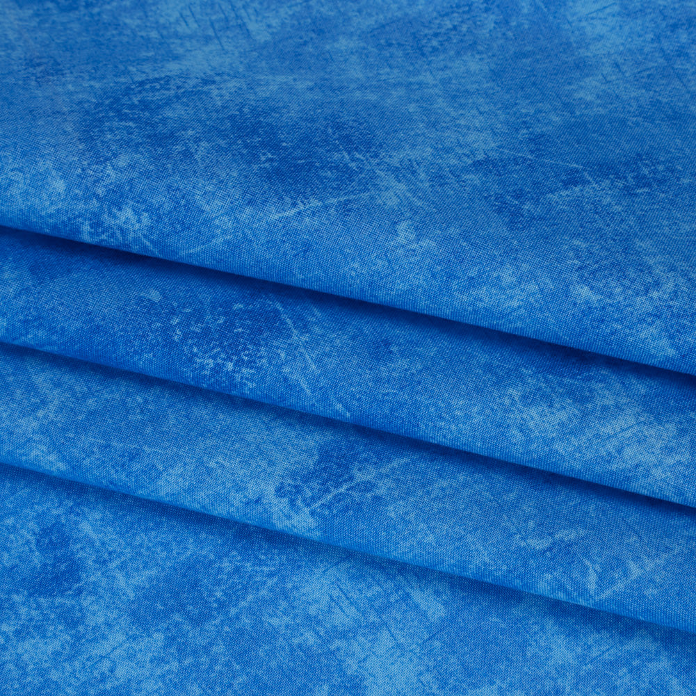 Printed Quilting Cotton by Northcott - Blue Bayou Painterly Texture - Canvas Collection Detail Printed Quilting Cotton by Northcott - Blue Bayou Painterly Texture - Canvas Collection Detail