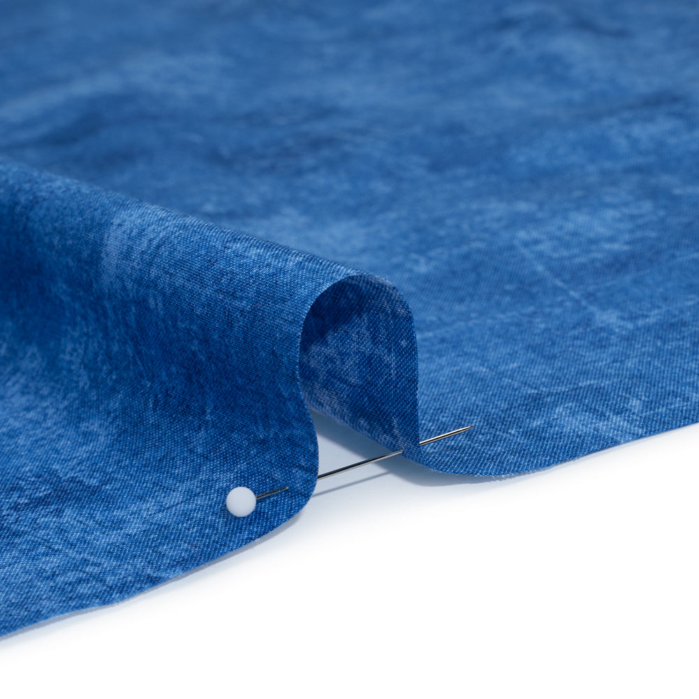 Printed Quilting Cotton by Northcott - Patriot Blue Painterly Texture - Canvas Collection Printed Quilting Cotton by Northcott - Patriot Blue Painterly Texture - Canvas Collection