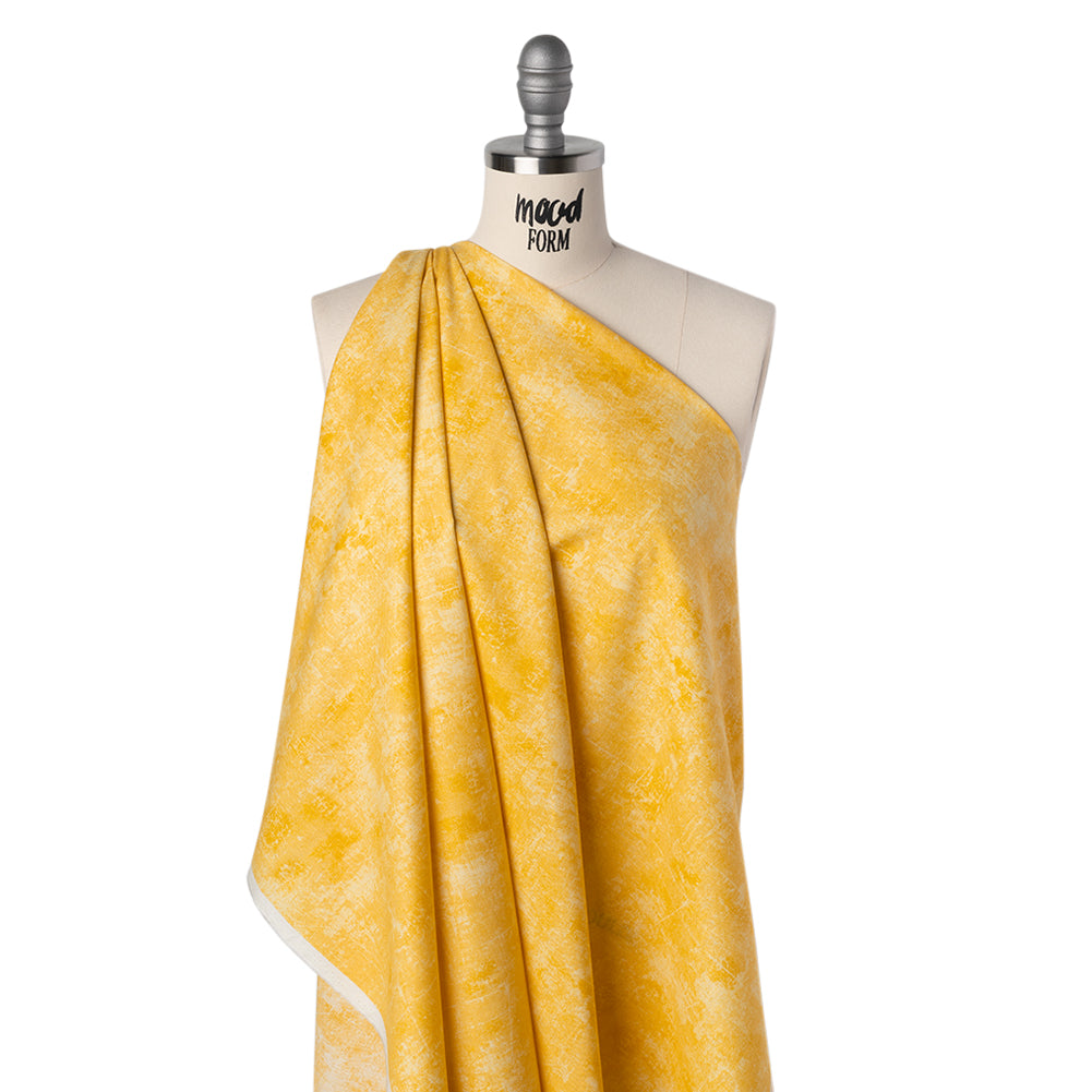 Printed Quilting Cotton by Northcott - Sunshine Painterly Texture - Canvas Collection Folded Printed Quilting Cotton by Northcott - Sunshine Painterly Texture - Canvas Collection Folded