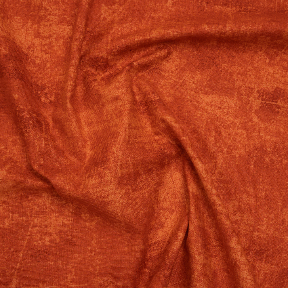 Printed Quilting Cotton by Northcott - Pumpkin Spice Painterly Texture - Canvas Collection Printed Quilting Cotton by Northcott - Pumpkin Spice Painterly Texture - Canvas Collection