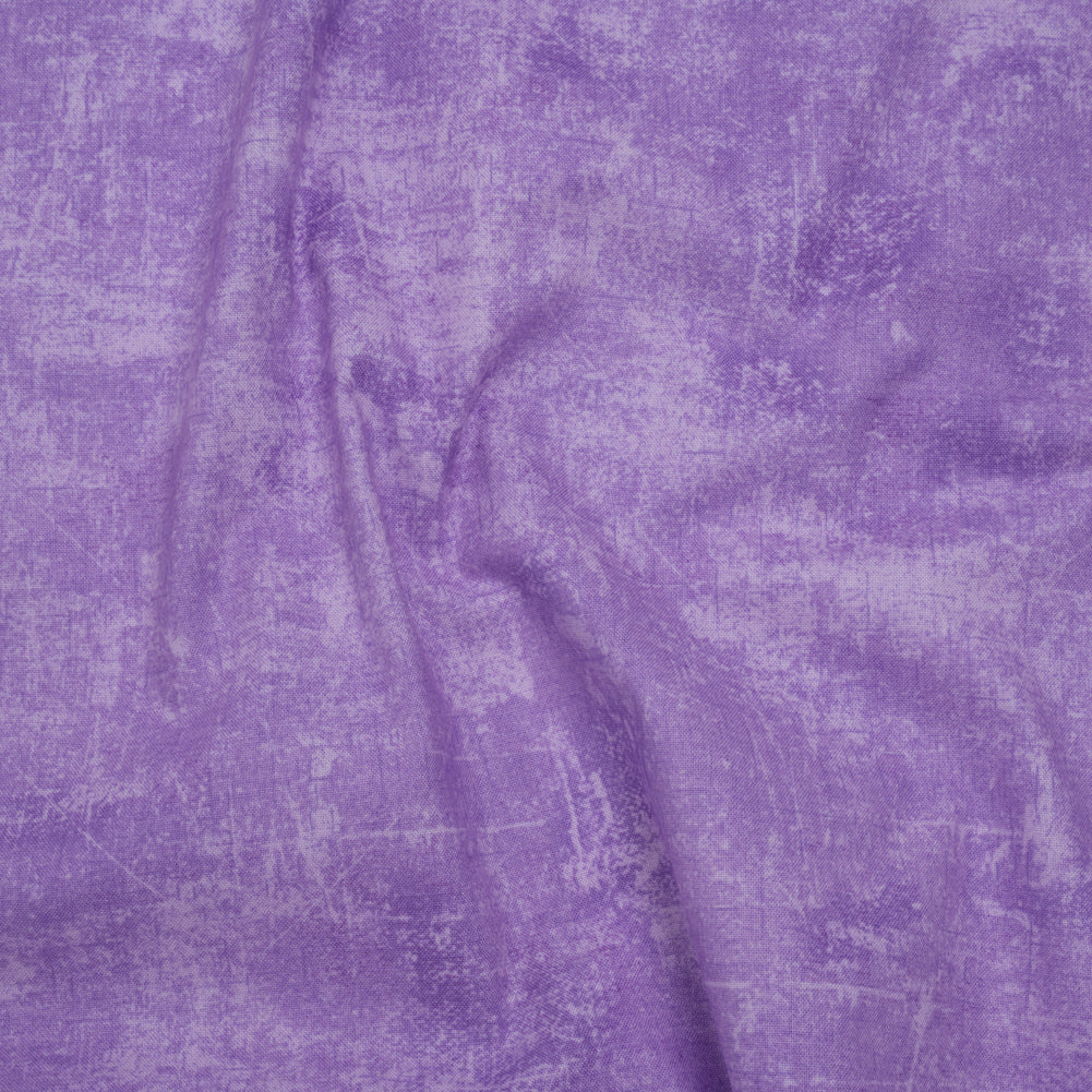 Printed Quilting Cotton by Northcott - Lilac Painterly Texture - Canvas Collection - Drape Printed Quilting Cotton by Northcott - Lilac Painterly Texture - Canvas Collection - Drape