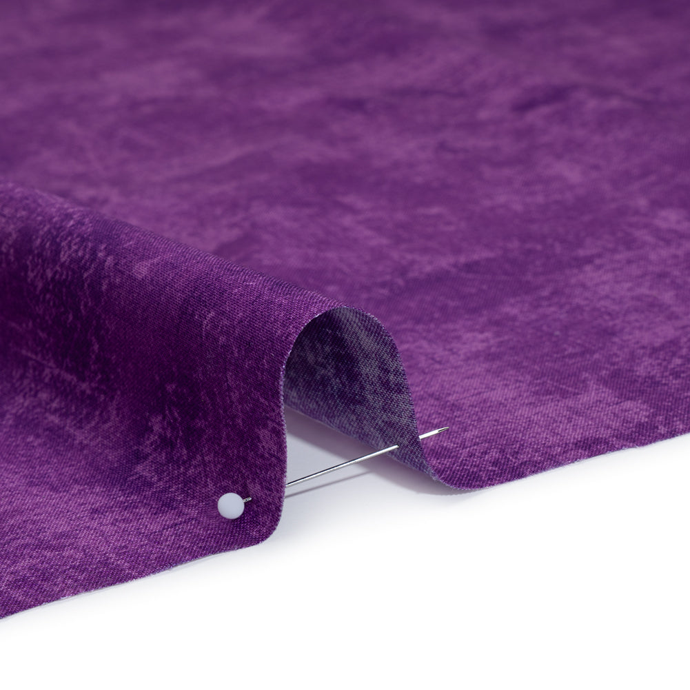 Printed Quilting Cotton by Northcott - Violet Painterly Texture - Canvas Collection Full Printed Quilting Cotton by Northcott - Violet Painterly Texture - Canvas Collection Full