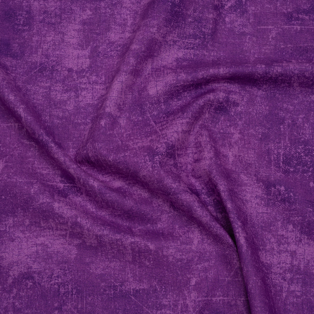 Printed Quilting Cotton by Northcott - Violet Painterly Texture - Canvas Collection Drape Printed Quilting Cotton by Northcott - Violet Painterly Texture - Canvas Collection Drape