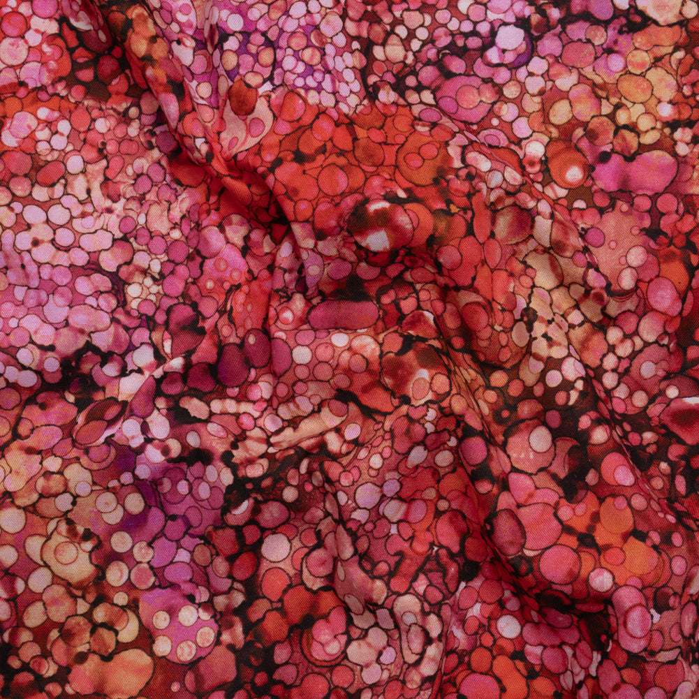 Printed Quilting Cotton by Northcott - Coral Reef Bubbles - Bliss Collection - Drape Printed Quilting Cotton by Northcott - Coral Reef Bubbles - Bliss Collection - Drape