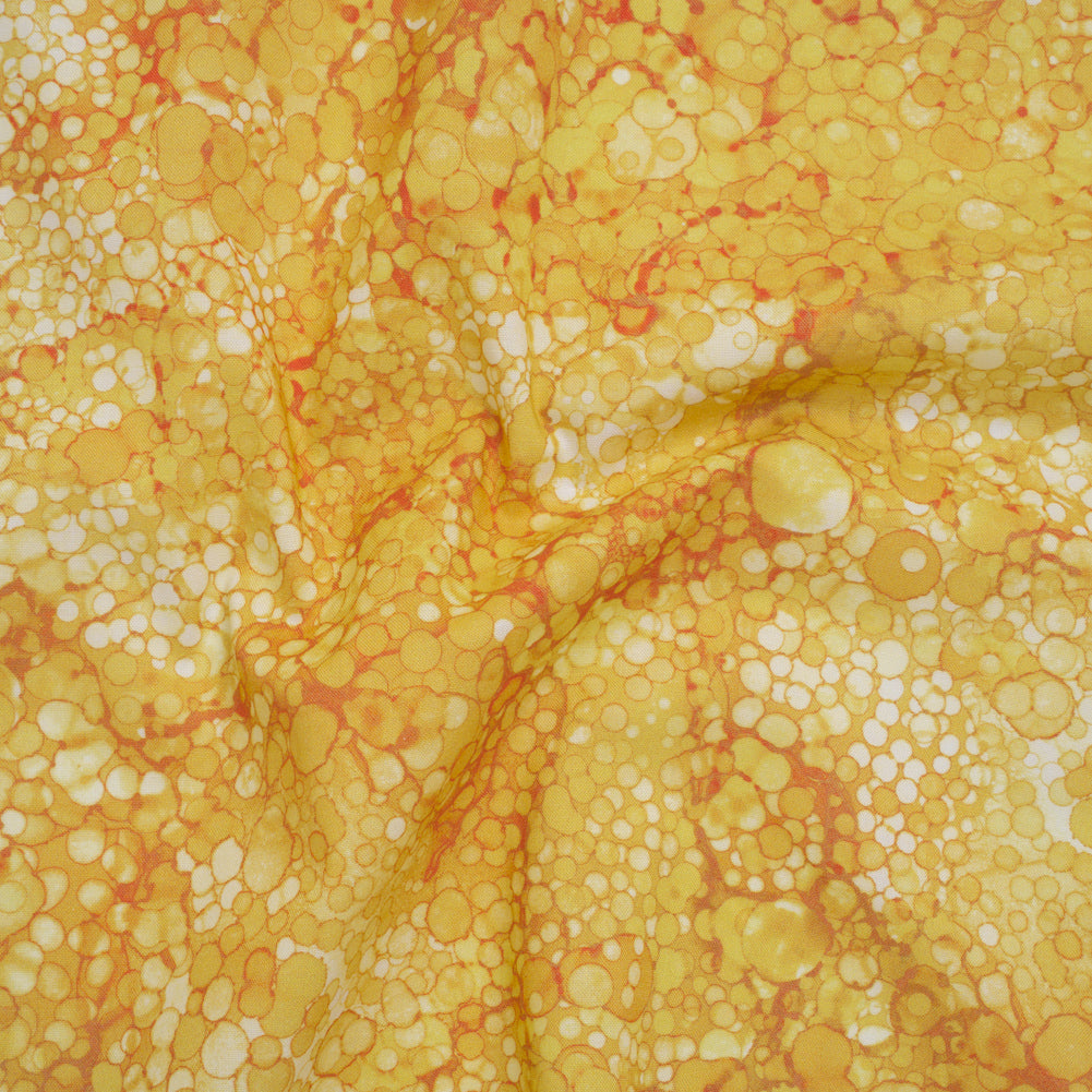 Printed Quilting Cotton by Northcott - Sunshine Bubbles - Bliss Collection Printed Quilting Cotton by Northcott - Sunshine Bubbles - Bliss Collection