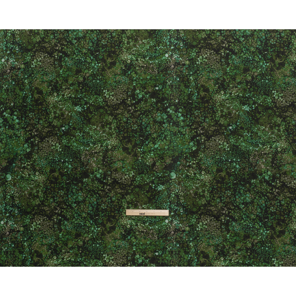 Printed Quilting Cotton by Northcott - Evergreen Bubbles - Bliss Collection - Full - Image 5 of 6 Printed Quilting Cotton by Northcott - Evergreen Bubbles - Bliss Collection - Full - Image 5 of 6