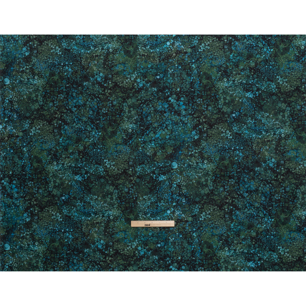 Printed Quilting Cotton by Northcott - Night Pine Bubbles - Bliss Collection Printed Quilting Cotton by Northcott - Night Pine Bubbles - Bliss Collection