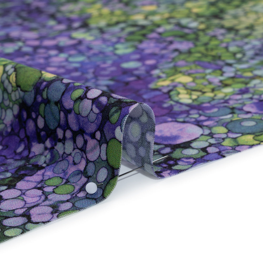 Printed Quilting Cotton by Northcott - Pansy Bubbles - Bliss Collection - Full Printed Quilting Cotton by Northcott - Pansy Bubbles - Bliss Collection - Full