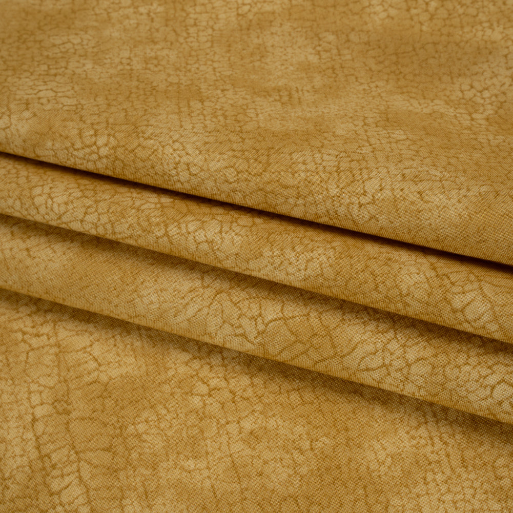 Quilting Cotton by Northcott - Sponge Toffee Textural Abstract - Crackle Collection - Detail Quilting Cotton by Northcott - Sponge Toffee Textural Abstract - Crackle Collection - Detail