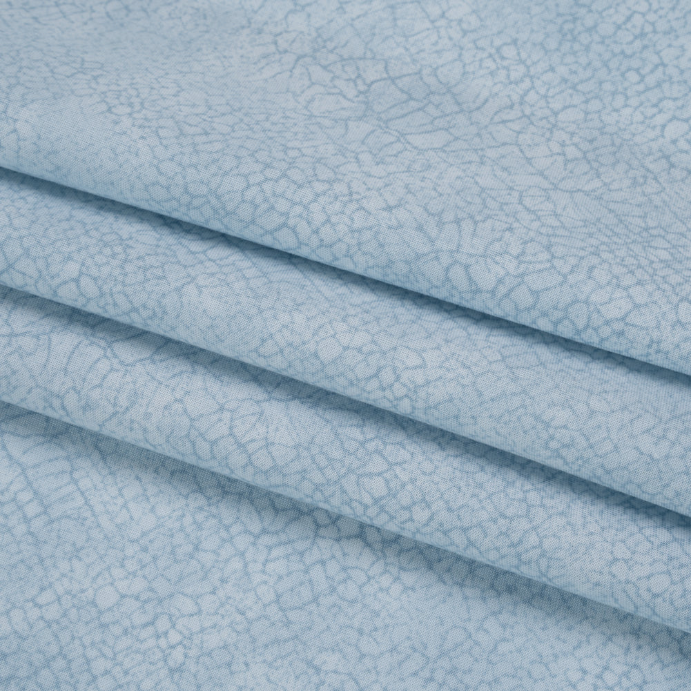 Quilting Cotton by Northcott - Cape Blue Textural Abstract - Crackle Collection Quilting Cotton by Northcott - Cape Blue Textural Abstract - Crackle Collection