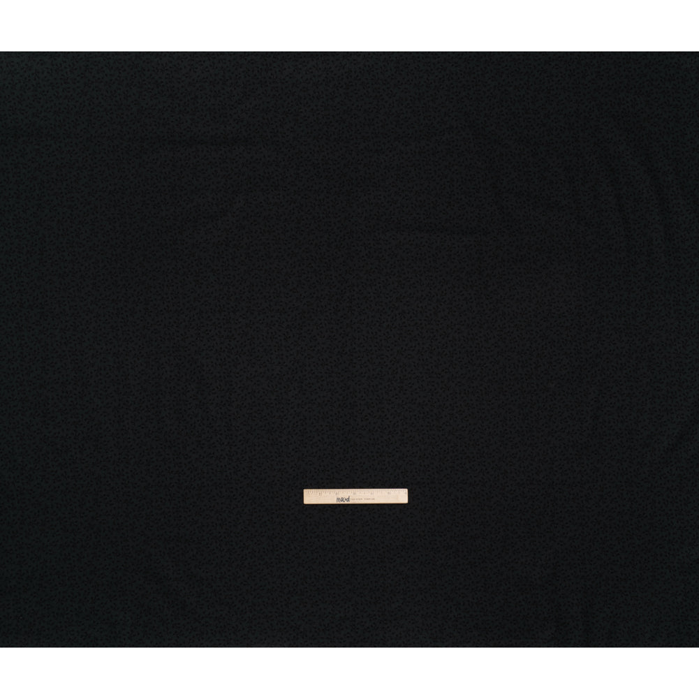Printed Quilting Cotton by Patrick Lose for Northcott - Black on Black Baby's Breath Floral - Basically Black & White Collection Full Printed Quilting Cotton by Patrick Lose for Northcott - Black on Black Baby's Breath Floral - Basically Black & White Collection Full