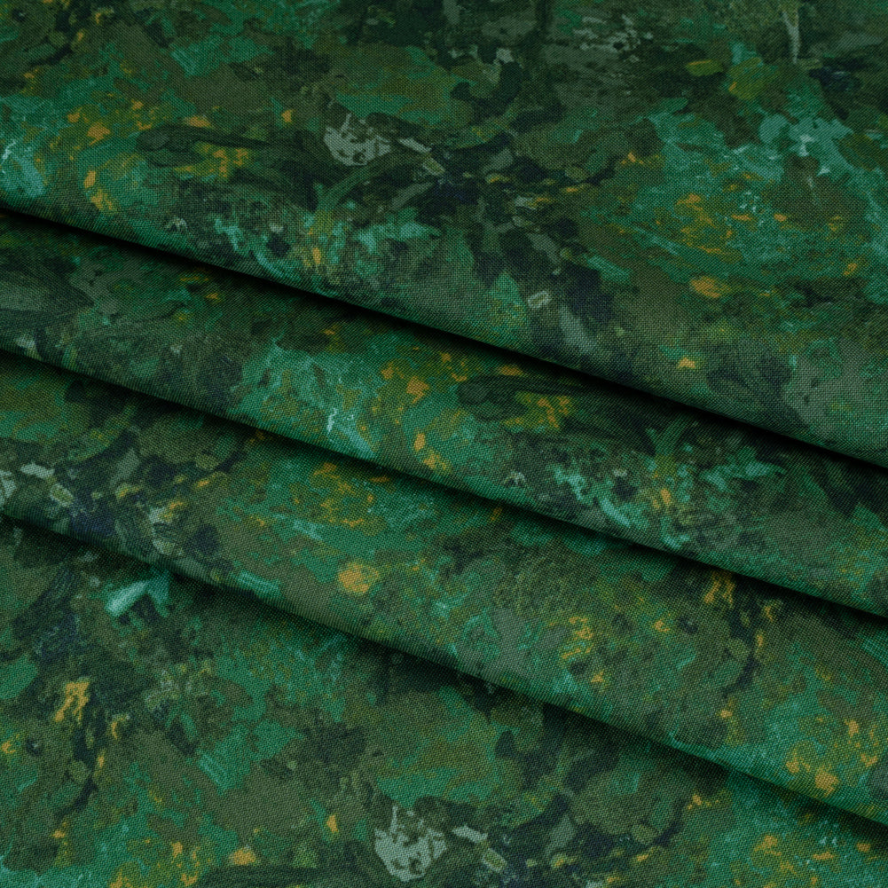 Printed Quilting Cotton by Deborah Edwards for Northcott Studio - Spruce Painterly Abstract - Chroma Collection - Folded Printed Quilting Cotton by Deborah Edwards for Northcott Studio - Spruce Painterly Abstract - Chroma Collection - Folded