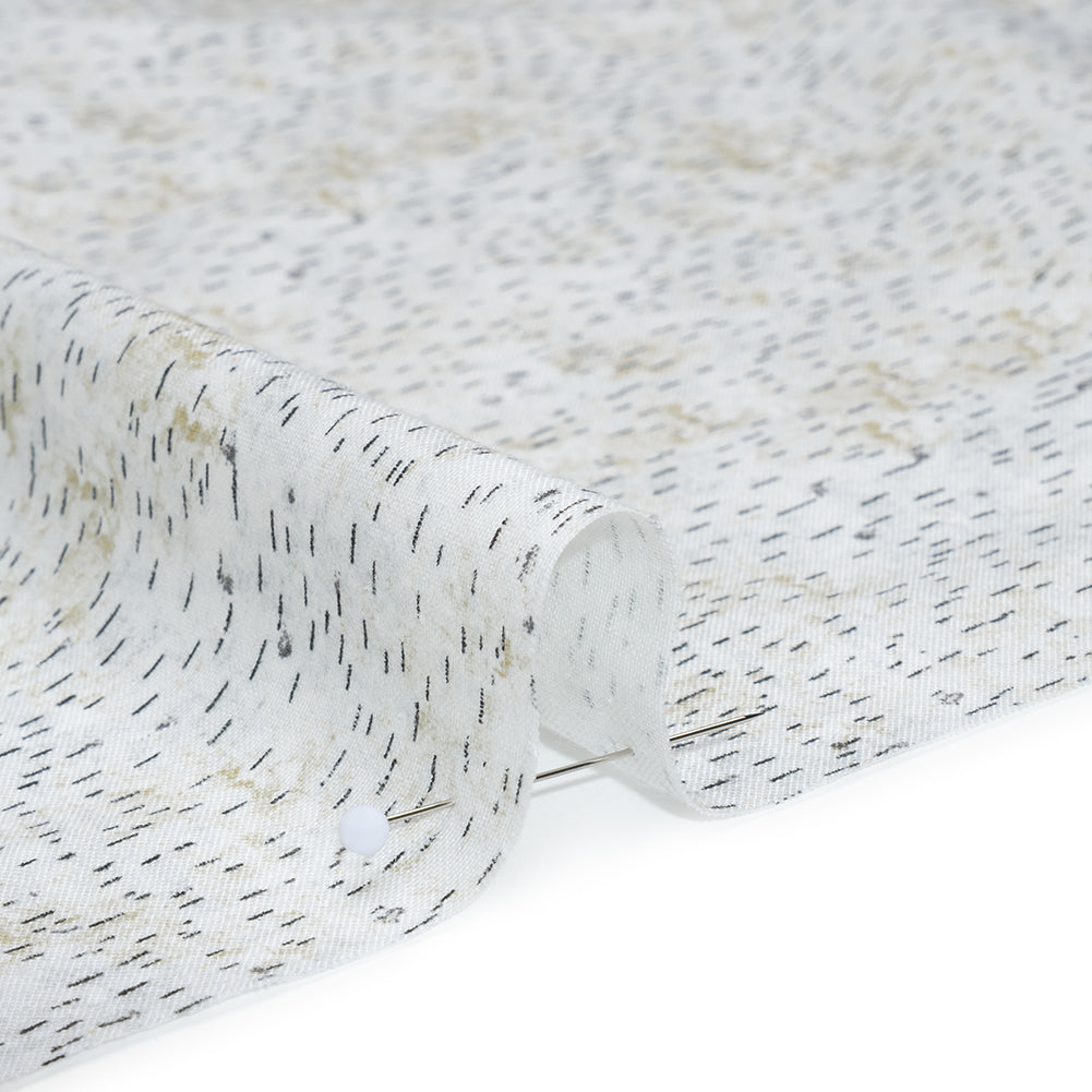 Printed Quilting Cotton by Northcott Studio - Light Gray Birch Bark - Naturescapes Collection Detail Printed Quilting Cotton by Northcott Studio - Light Gray Birch Bark - Naturescapes Collection Detail