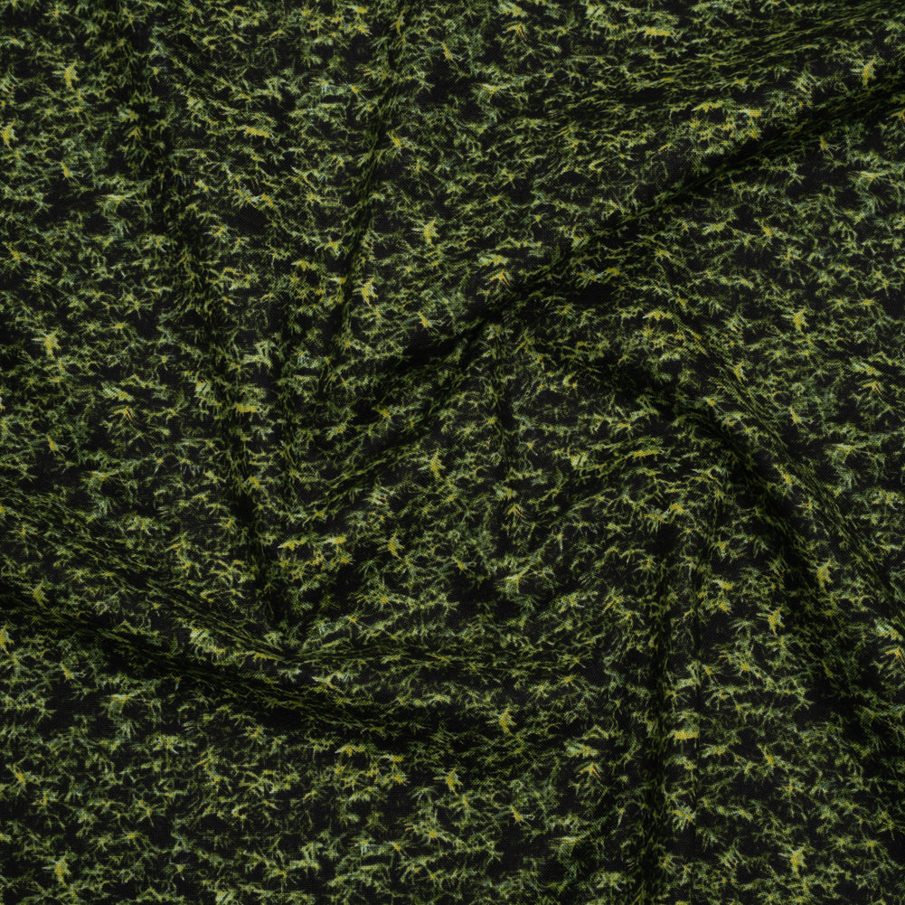 Printed Quilting Cotton by Northcott Studio - Dark Green Spruce - Naturescapes Collection Printed Quilting Cotton by Northcott Studio - Dark Green Spruce - Naturescapes Collection