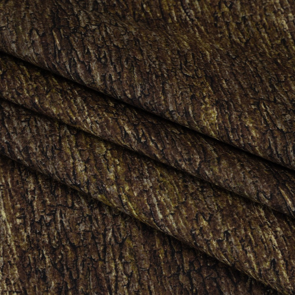 Printed Quilting Cotton by Northcott Studio - Brown Bark - Naturescapes Collection - Folded Printed Quilting Cotton by Northcott Studio - Brown Bark - Naturescapes Collection - Folded