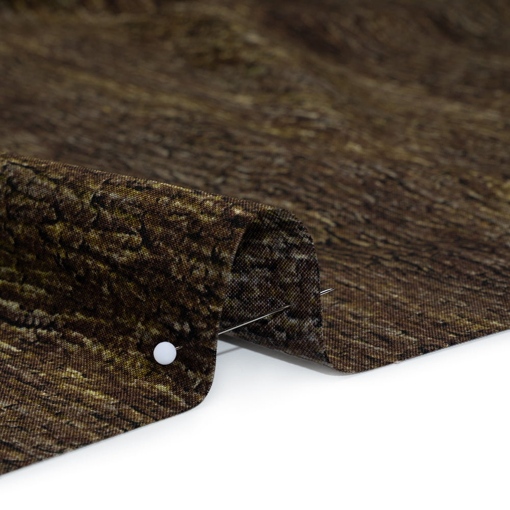 Printed Quilting Cotton by Northcott Studio - Brown Bark - Naturescapes Collection - Detail Printed Quilting Cotton by Northcott Studio - Brown Bark - Naturescapes Collection - Detail