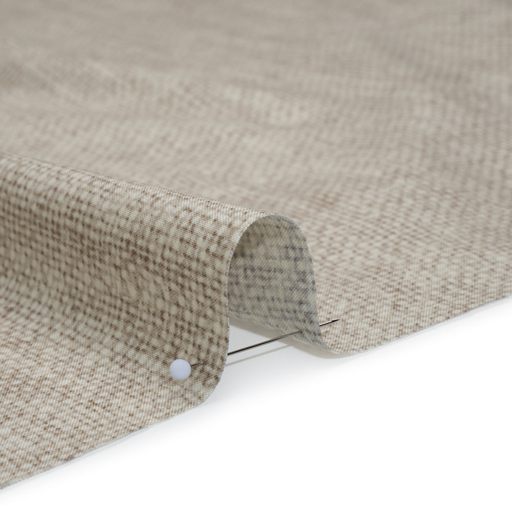 Printed Quilting Cotton by Northcott Studio - Beige Canvas Textured - Linen Basics Collection Printed Quilting Cotton by Northcott Studio - Beige Canvas Textured - Linen Basics Collection