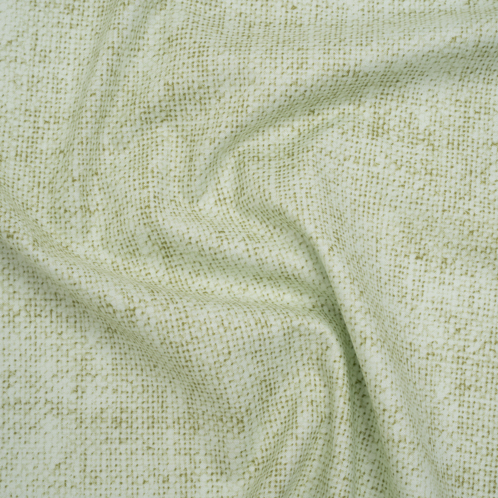 Printed Quilting Cotton by Northcott Studio - Lichen Canvas Textured - Linen Basics Collection Printed Quilting Cotton by Northcott Studio - Lichen Canvas Textured - Linen Basics Collection