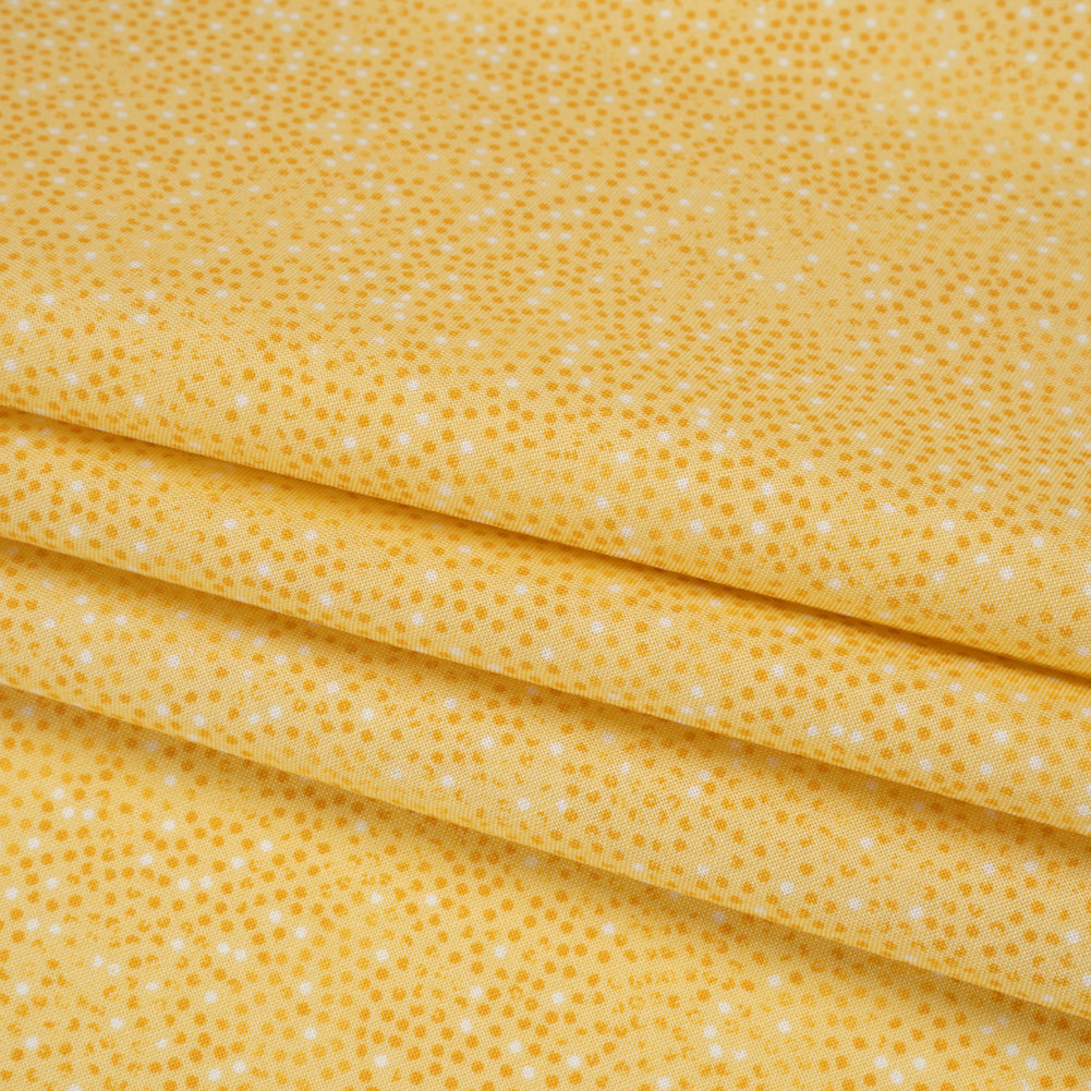 Printed Quilting Cotton by Patrick Lose for Northcott - Topaz Ditsy Dots - Tonal Trios Collection Printed Quilting Cotton by Patrick Lose for Northcott - Topaz Ditsy Dots - Tonal Trios Collection