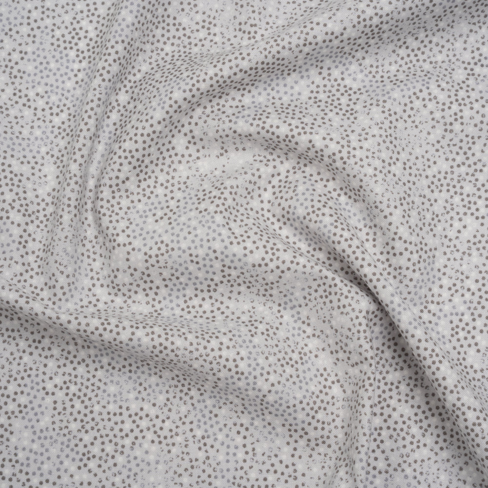Printed Quilting Cotton by Patrick Lose for Northcott - Quartz Ditsy Dots - Tonal Trios Collection Printed Quilting Cotton by Patrick Lose for Northcott - Quartz Ditsy Dots - Tonal Trios Collection