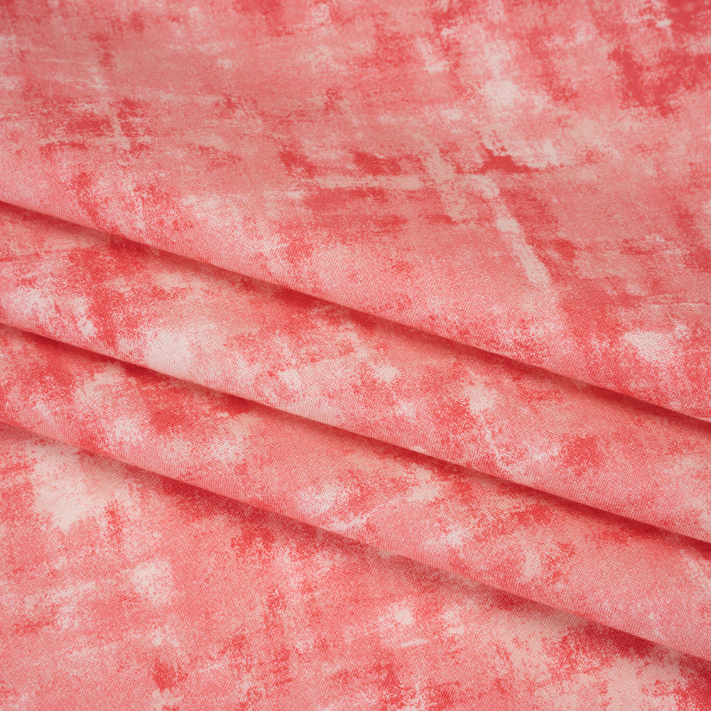Printed Quilting Cotton by Patrick Lose for Northcott - Daiquiri Jazzy Painted Texture - Tonal Trios Collection - Folded Printed Quilting Cotton by Patrick Lose for Northcott - Daiquiri Jazzy Painted Texture - Tonal Trios Collection - Folded