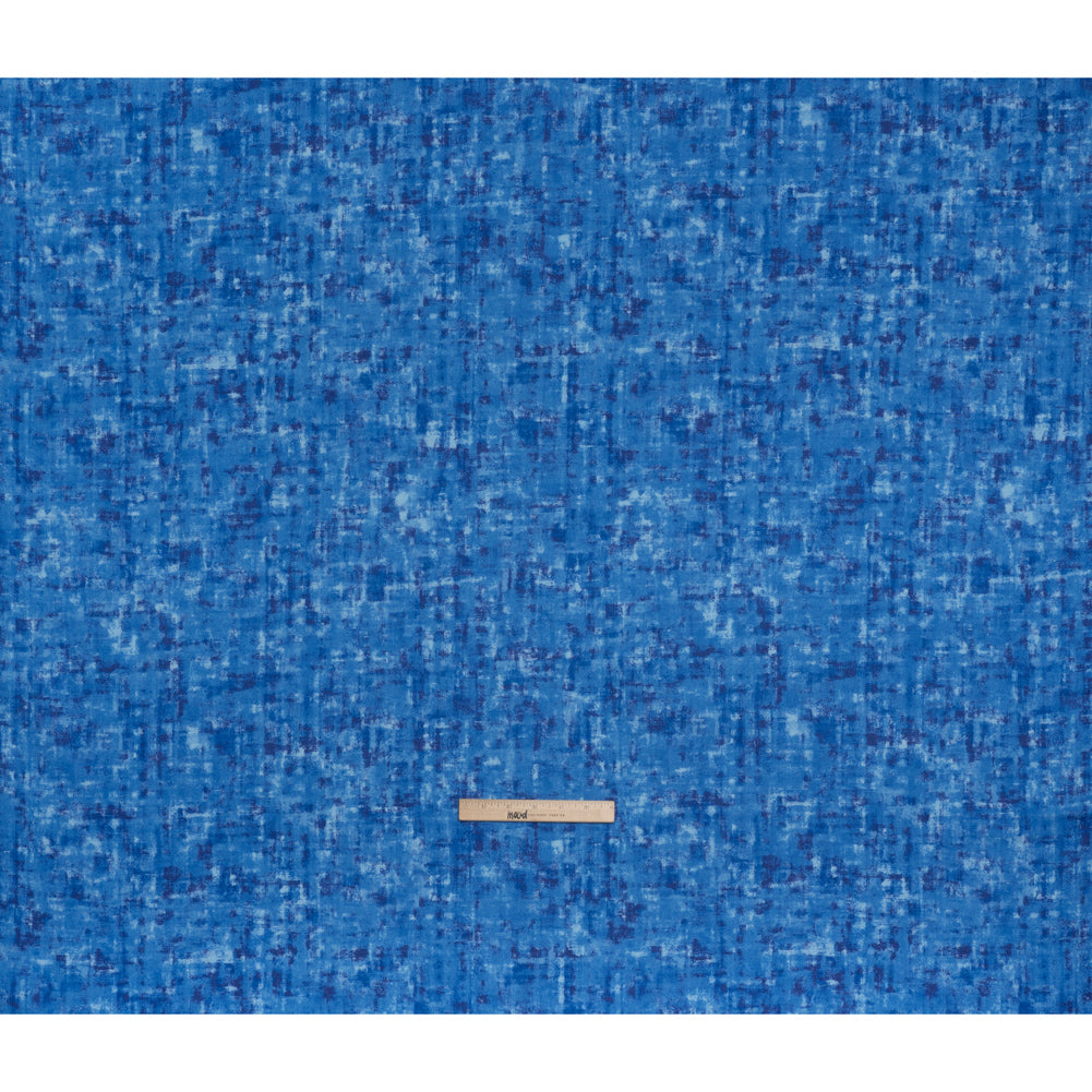 Printed Quilting Cotton by Patrick Lose for Northcott - Blue Note Jazzy Painted Texture - Tonal Trios Collection Printed Quilting Cotton by Patrick Lose for Northcott - Blue Note Jazzy Painted Texture - Tonal Trios Collection