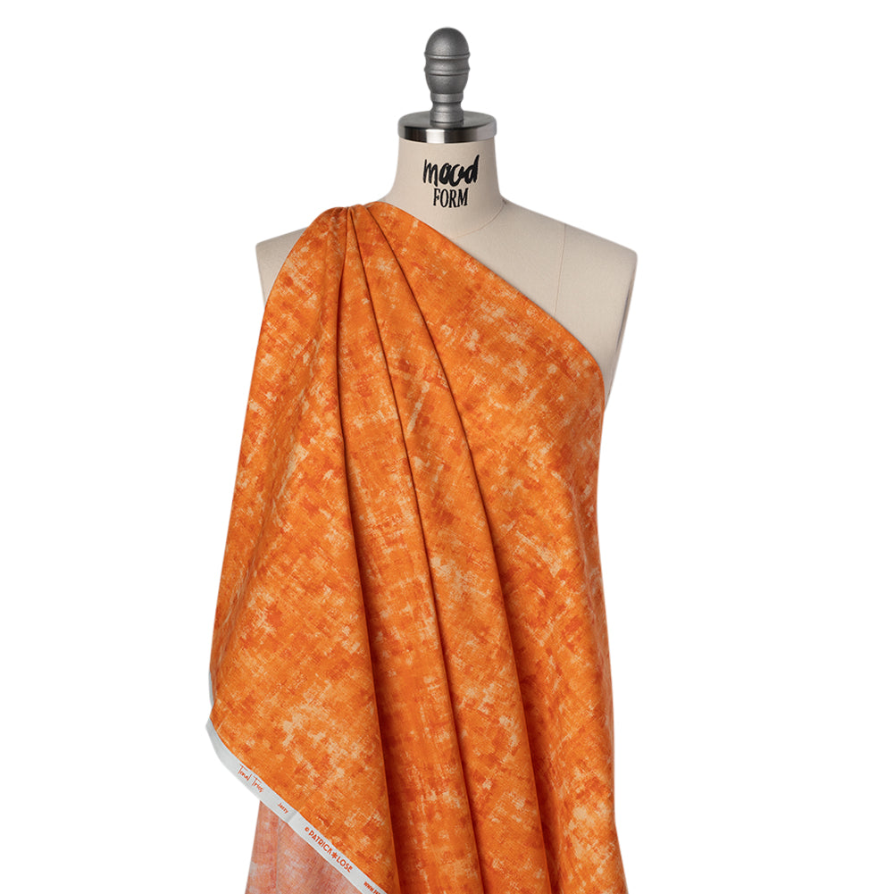 Printed Quilting Cotton by Patrick Lose for Northcott - Tiger Lily Jazzy Painted Texture - Tonal Trios Collection Drape Printed Quilting Cotton by Patrick Lose for Northcott - Tiger Lily Jazzy Painted Texture - Tonal Trios Collection Drape