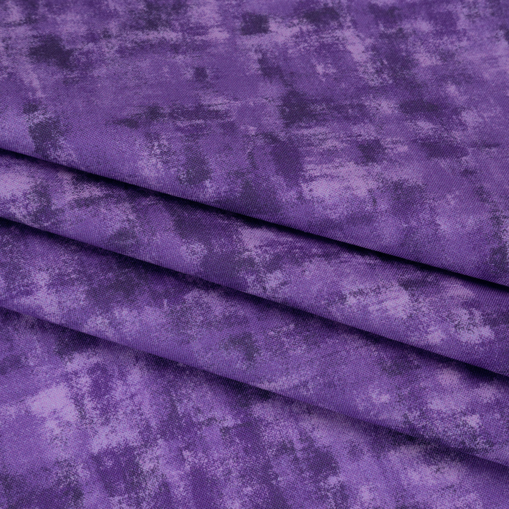 Printed Quilting Cotton by Patrick Lose for Northcott - Mardi Gras Jazzy Painted Texture - Tonal Trios Collection - Folded Printed Quilting Cotton by Patrick Lose for Northcott - Mardi Gras Jazzy Painted Texture - Tonal Trios Collection - Folded