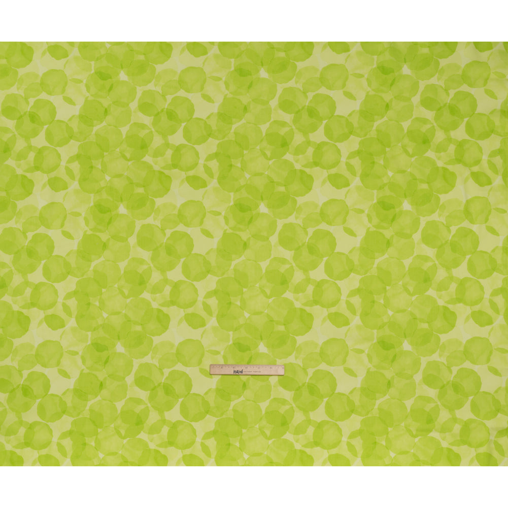 Printed Quilting Cotton by Patrick Lose for Northcott - Pickle Juice Juicy Watercolor Circles - Tonal Trios Collection Full Printed Quilting Cotton by Patrick Lose for Northcott - Pickle Juice Juicy Watercolor Circles - Tonal Trios Collection Full