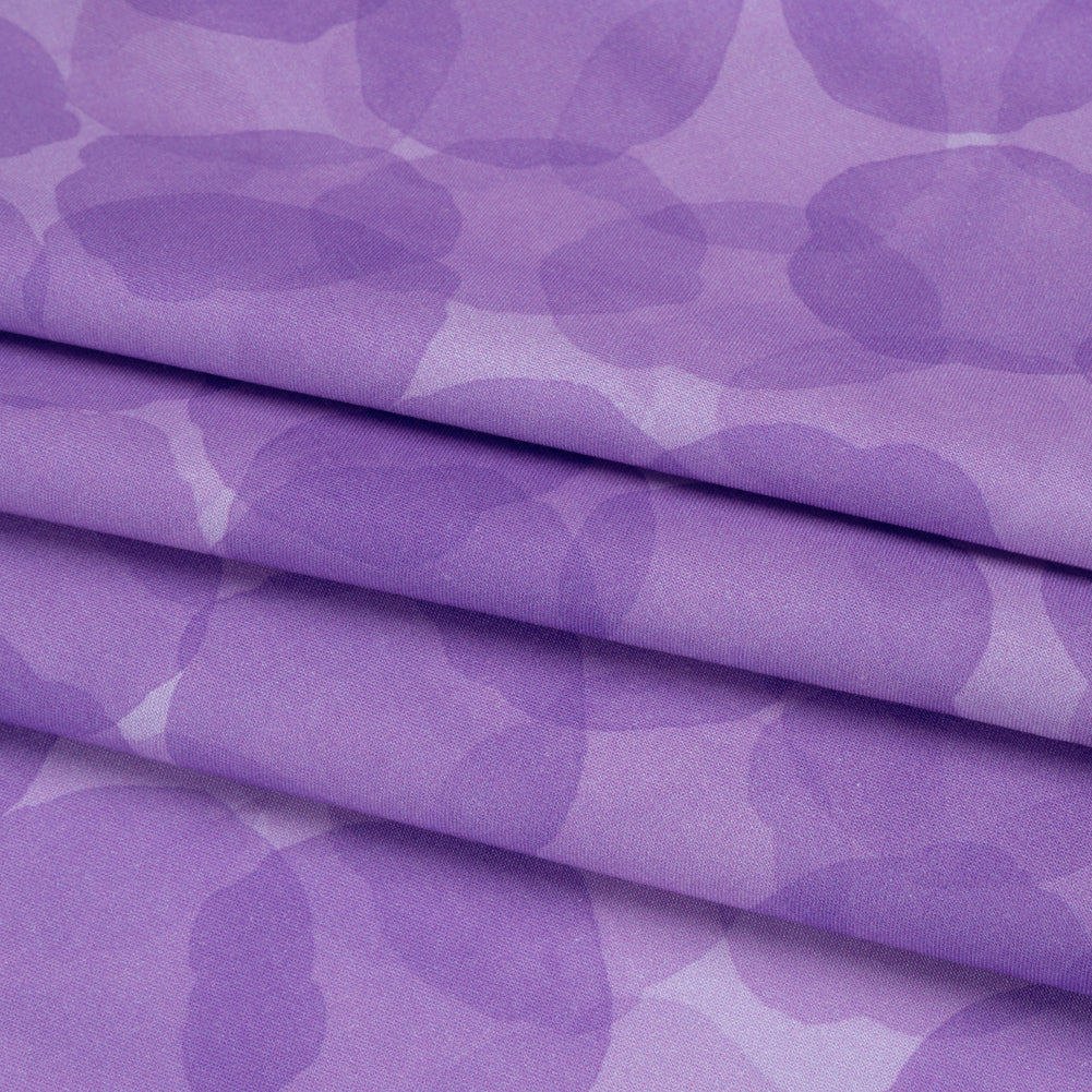 Printed Quilting Cotton by Patrick Lose for Northcott - Berry Juicy Watercolor Circles - Tonal Trios Collection - Folded Printed Quilting Cotton by Patrick Lose for Northcott - Berry Juicy Watercolor Circles - Tonal Trios Collection - Folded