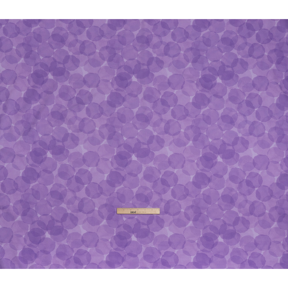 Printed Quilting Cotton by Patrick Lose for Northcott - Berry Juicy Watercolor Circles - Tonal Trios Collection - Full Printed Quilting Cotton by Patrick Lose for Northcott - Berry Juicy Watercolor Circles - Tonal Trios Collection - Full