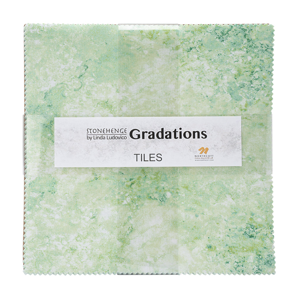 Stonehenge Quilting Cotton Tiles 10" Square Precuts - Pine Ridge - Gradations II Collection Stonehenge Quilting Cotton Tiles 10" Square Precuts - Pine Ridge - Gradations II Collection